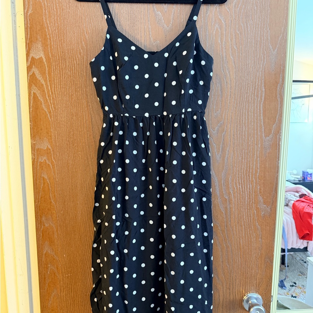 Women’s Medium Polka Dot Dress w/ Pockets
